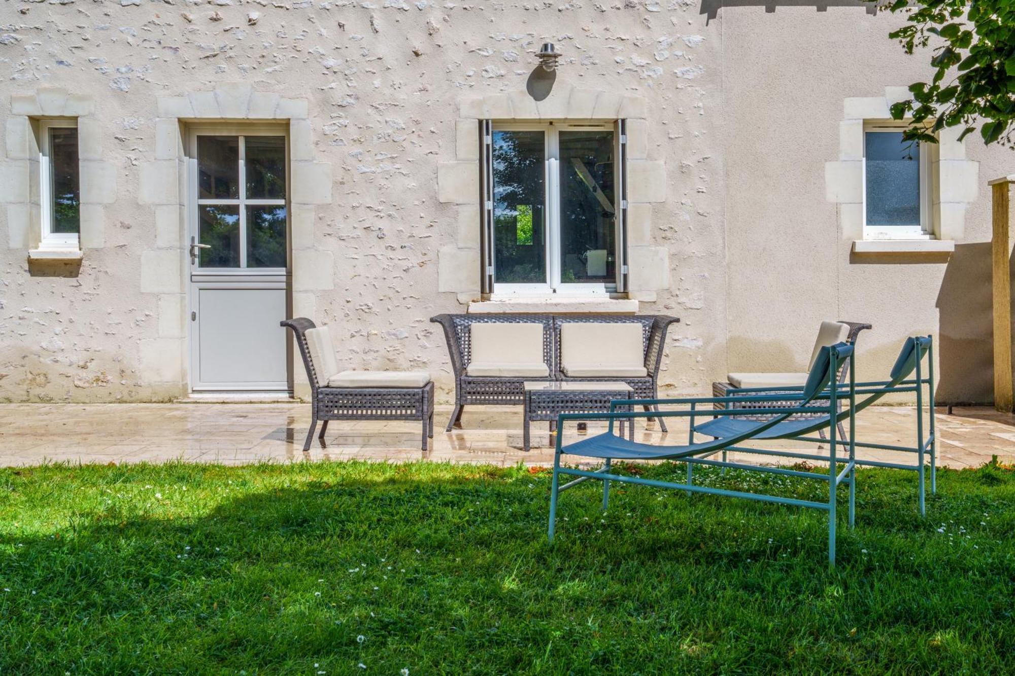 Maison Campagne Proche Tours Et Loches 6 Personnes Saint-Branchs Dış mekan fotoğraf