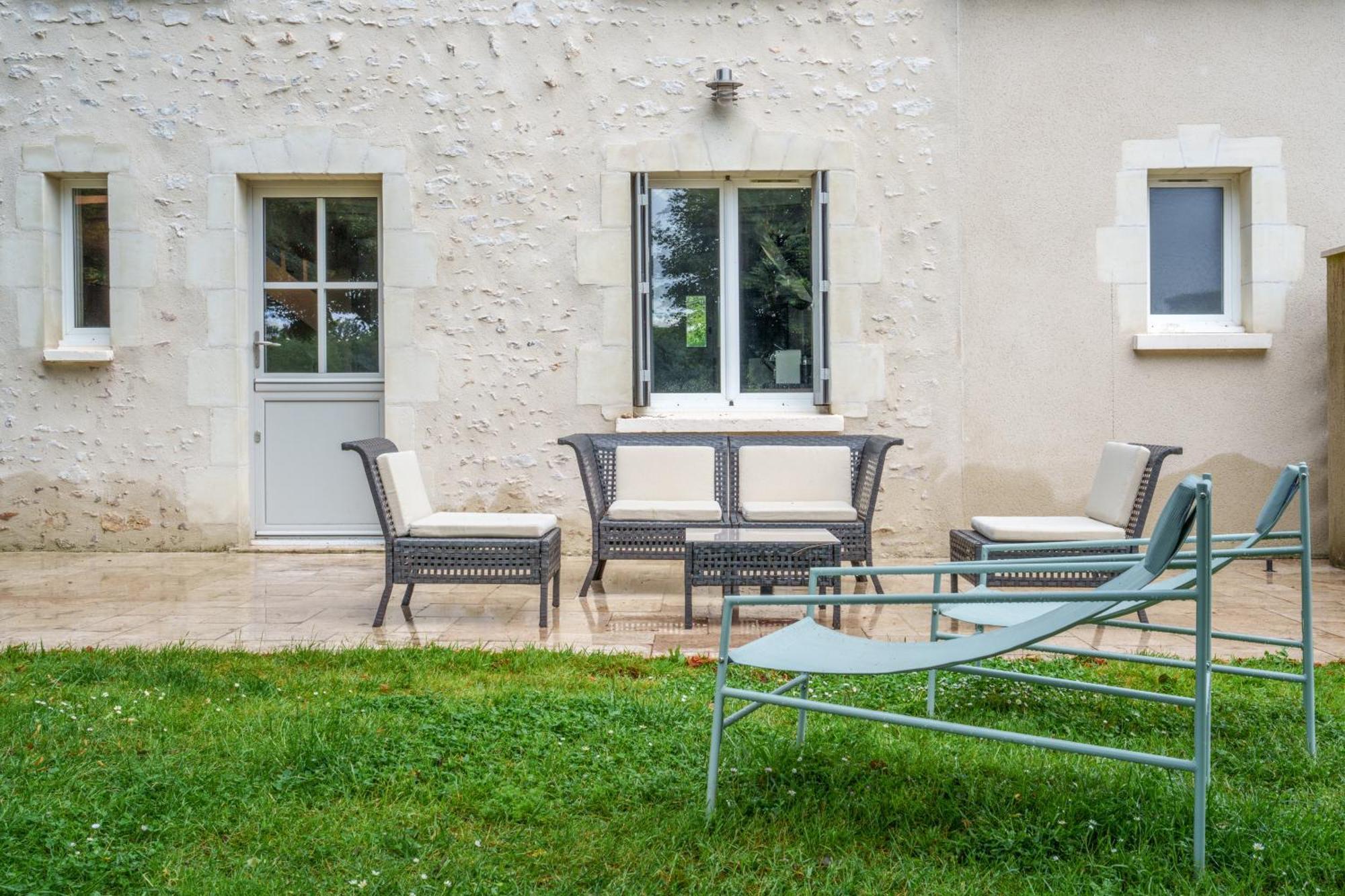 Maison Campagne Proche Tours Et Loches 6 Personnes Saint-Branchs Dış mekan fotoğraf