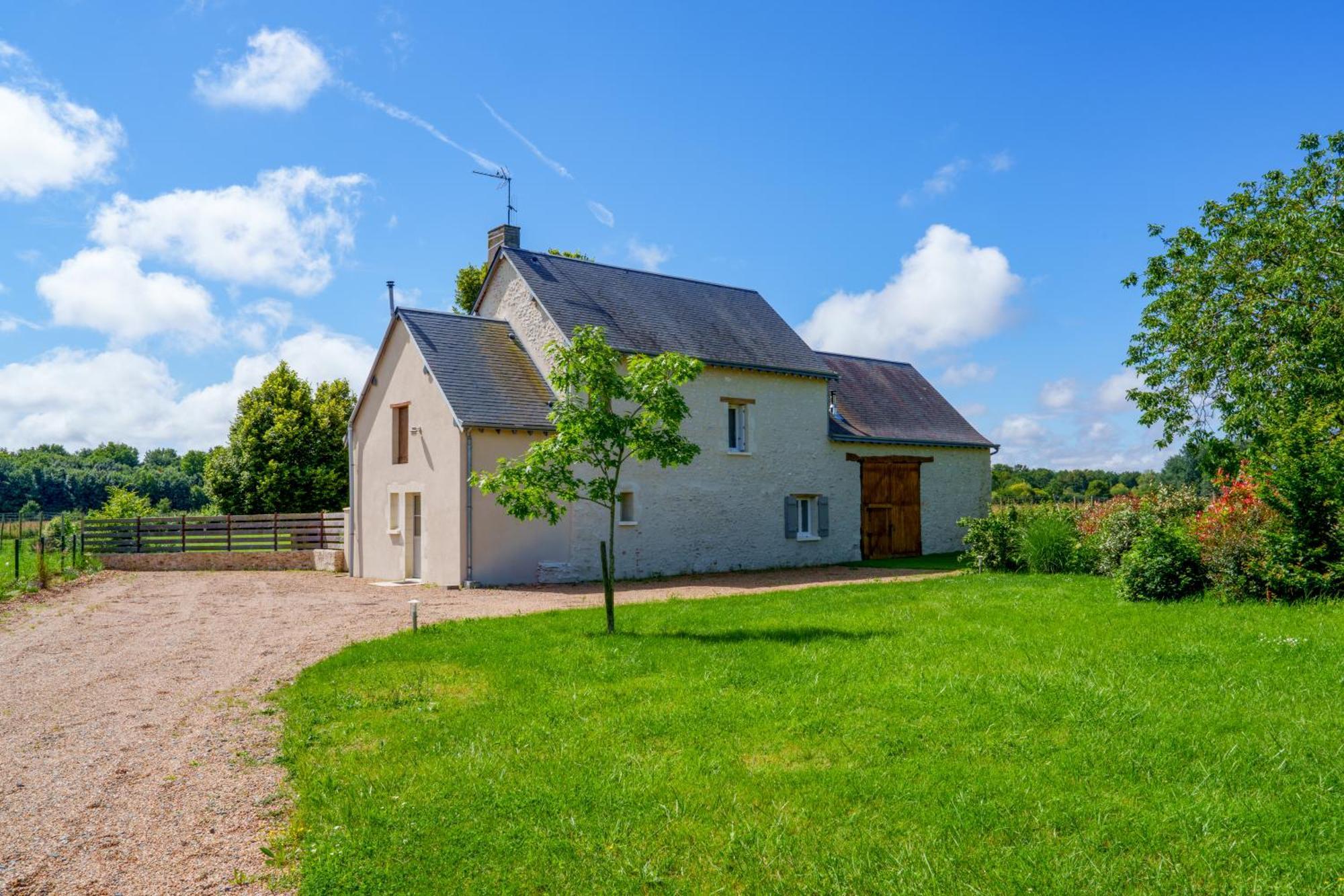 Maison Campagne Proche Tours Et Loches 6 Personnes Saint-Branchs Dış mekan fotoğraf